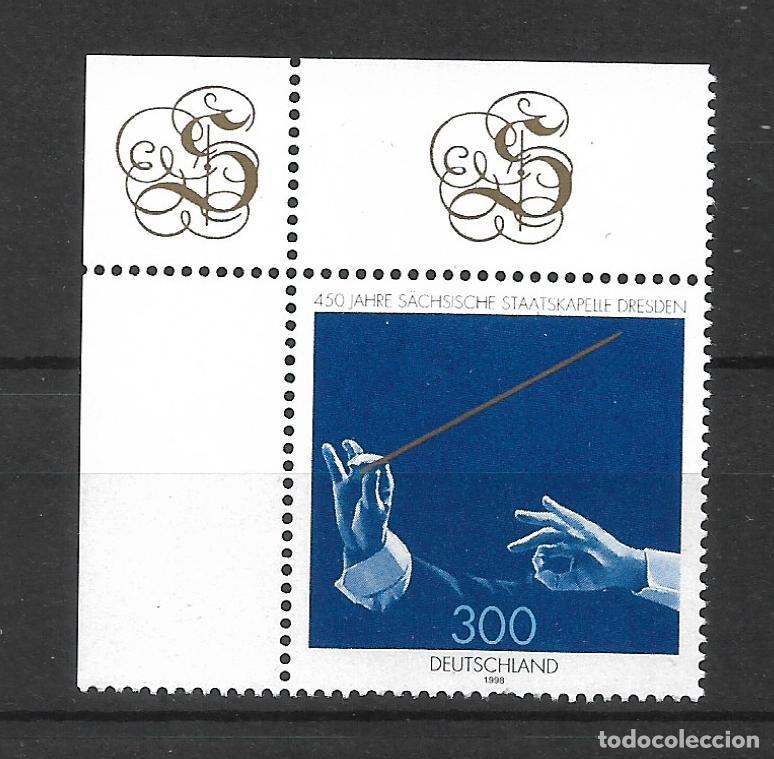 Sellos: alemania 1998 michel 2025 ** mnh esquina de hoja - 1/19