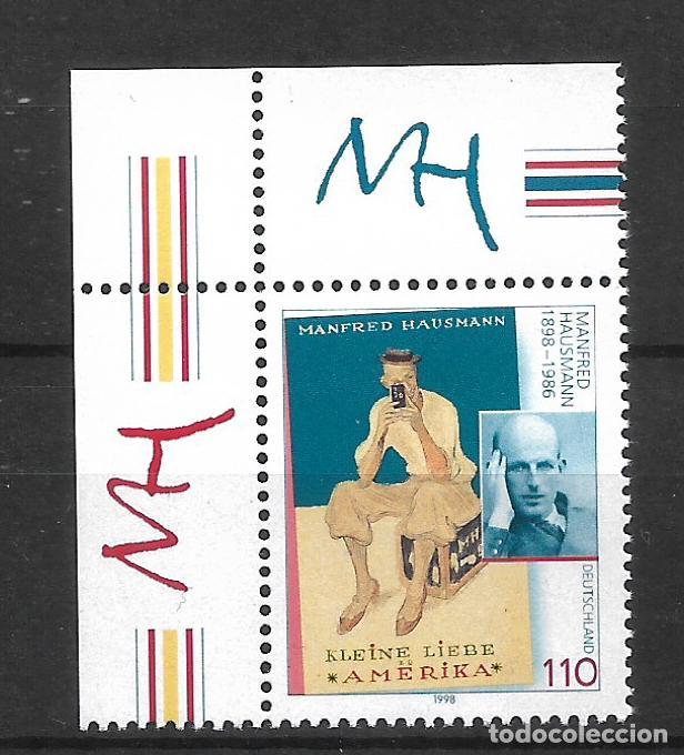 Sellos: alemania 1998 michel 2012 ** mnh esquina de hoja - 1/19