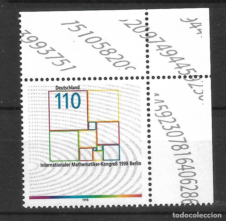 Sellos: alemania 1998 michel 2005 ** mnh esquina de hoja - 1/21