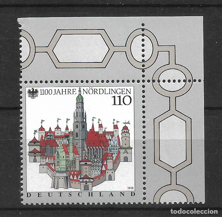 Sellos: alemania 1998 michel 1965 ** mnh esquina de hoja - 1/21