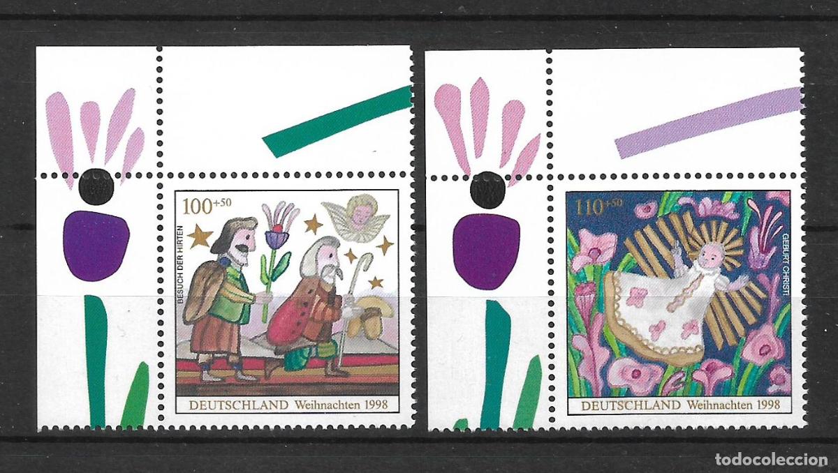 Sellos: alemania 1998 michel 2023/2024 ** mnh esquina de hoja - 1/26