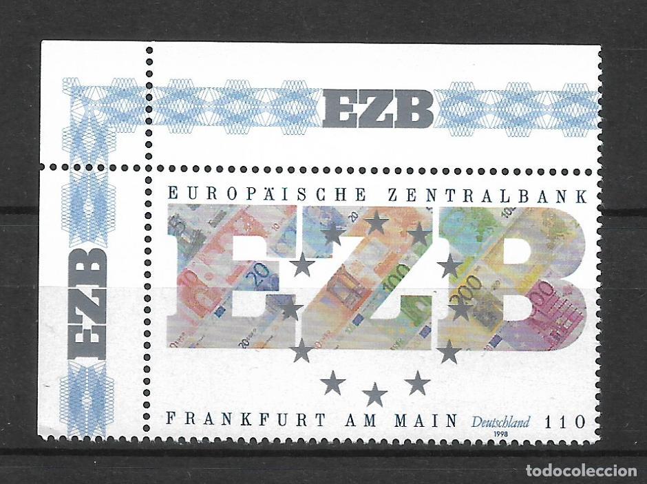 Sellos: alemania 1998 michel 2000 ** mnh esquina de hoja - 1/26