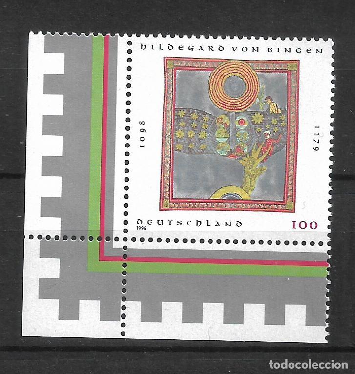 Sellos: alemania 1998 michel 1981 ** mnh esquina de hoja - 1/26