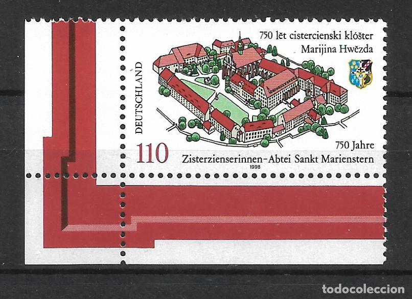 Sellos: alemania 1998 michel 1982 ** mnh esquina de hoja - 1/26