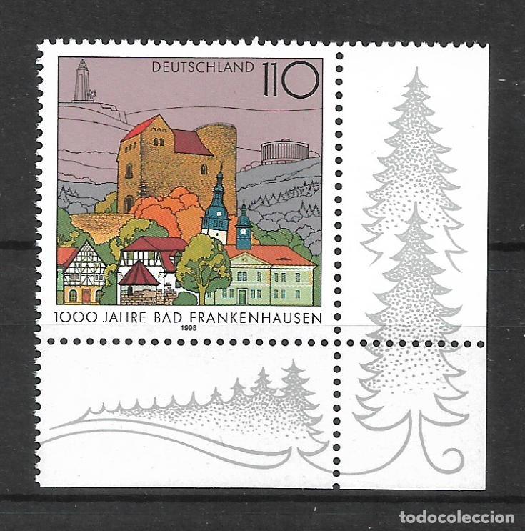 Sellos: alemania 1998 michel 1978 ** mnh esquina de hoja - 1/26