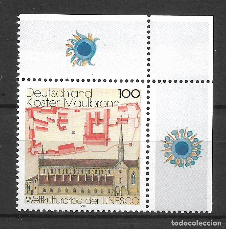 Sellos: alemania 1998 michel 1966 ** mnh esquina de hoja - 1/26