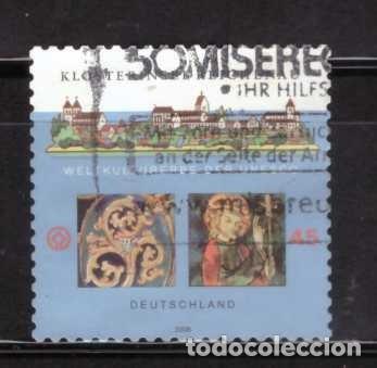 Sellos: SELLO ADHESIVO USADO DE ALEMANIA 2008 YVERT 2463 Art 2