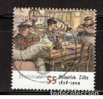 Sellos: SELLO ADHESIVO USADO DE ALEMANIA 2008 YVERT 2465 Art 2