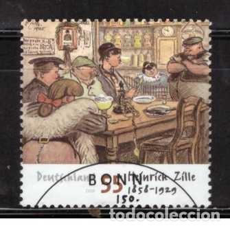 Sellos: SELLO ADHESIVO USADO DE ALEMANIA 2008 YVERT 2465 Art 4