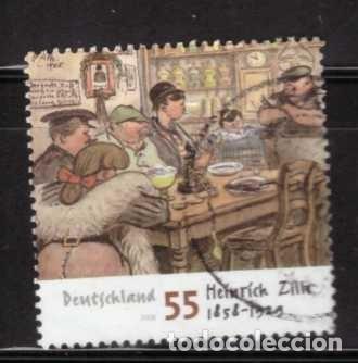 Sellos: SELLO ADHESIVO USADO DE ALEMANIA 2008 YVERT 2465 Art 5