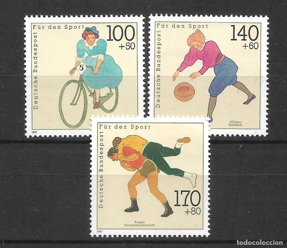 Sellos: alemania 1991 michel 1500/1502 ** mnh - 4/22