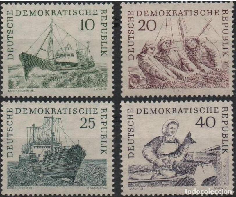 Sellos: SELLOS** DE ALEMANIA DEMOCRATICA 1961, YT 532/ 35