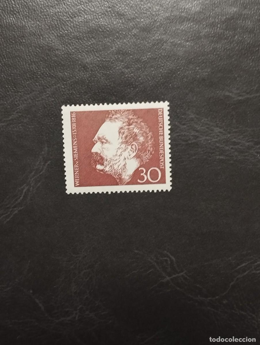 Sellos: 05.08/ Alemania Federal. 1966. 30 pf en nuevo