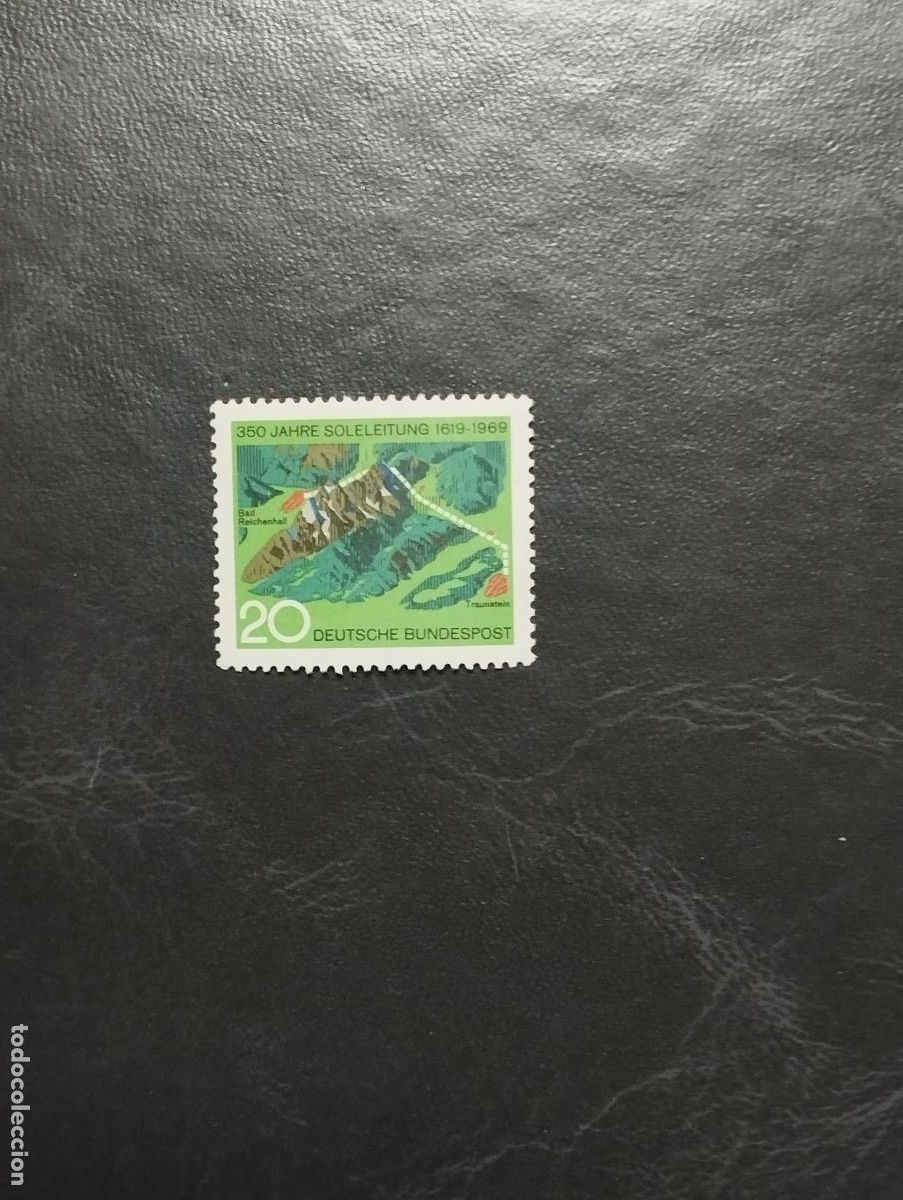 Sellos: 05.08/ Alemania Federal.1969. 20 pf en nuevo
