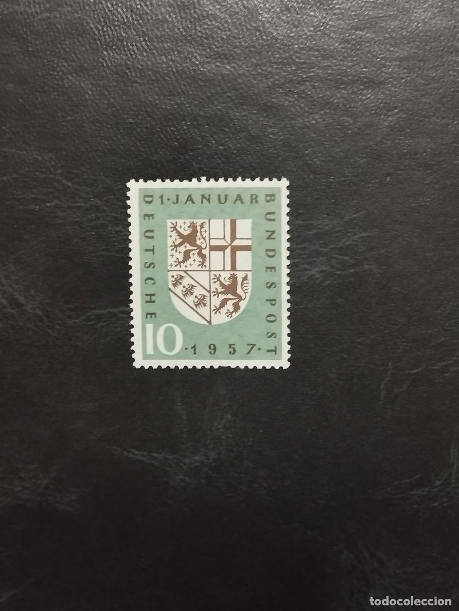 Sellos: 06.08/ Alemania Federal.1957. 10 pf en nuevo