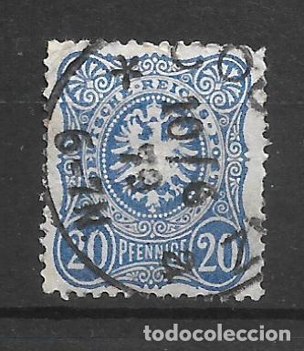Sellos: alemania reich 1978 michel 34 a usado 40&euro; - 33/1