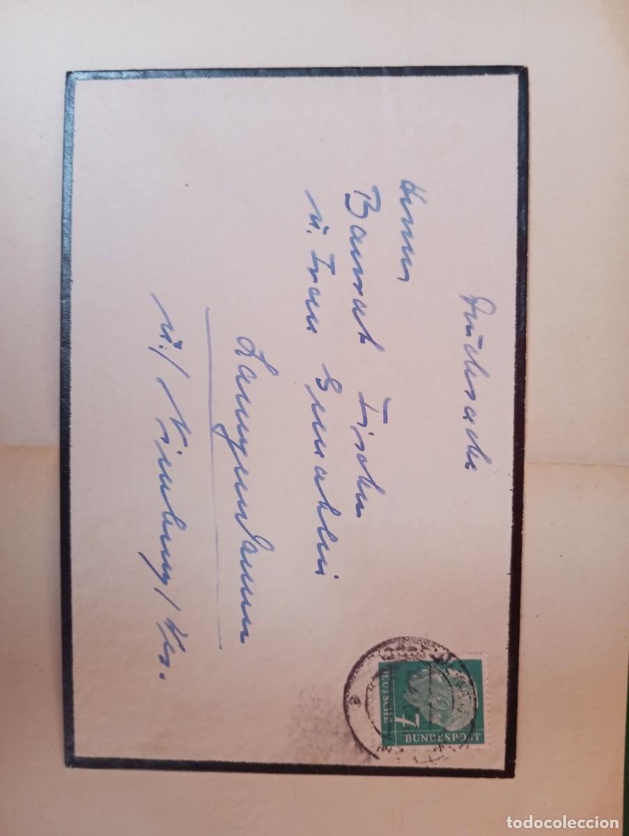 Sellos: ALEMANIA, 1962, CORRESPONDENCIA DE LUTO