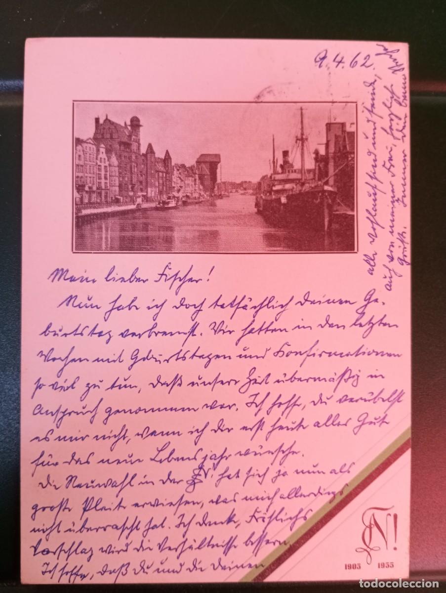 Sellos: ALEMANIA, 1962, POSTKARTE PRIVADO . VER DESCRIPCI&Oacute;N