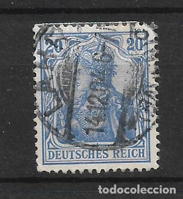 Sellos: alemania reich 1902 michel 72 usado - 33/23