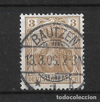 Sellos: alemania reich 1905 michel 84 usado BAUTZEN- 2/10