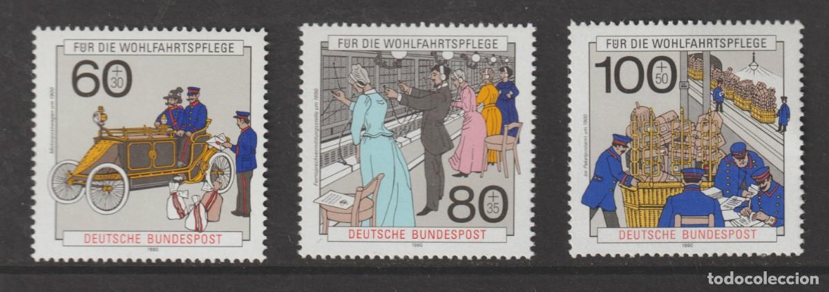 Sellos: Allemagne Deutschland 1990 - Yvert 1306/1308 mnh**