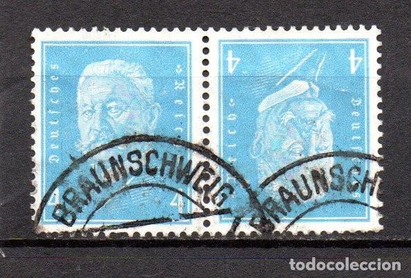 Sellos: ALEMANIA TERCER REICH. 1928. PRESIDENTES. COMBINACION. K9.