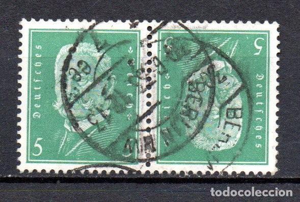 Sellos: ALEMANIA TERCER REICH. 1928. PRESIDENTES. COMBINACION. K10.