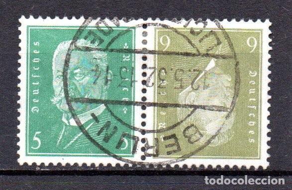 Sellos: ALEMANIA TERCER REICH. 1928. PRESIDENTES. COMBINACION. K11.