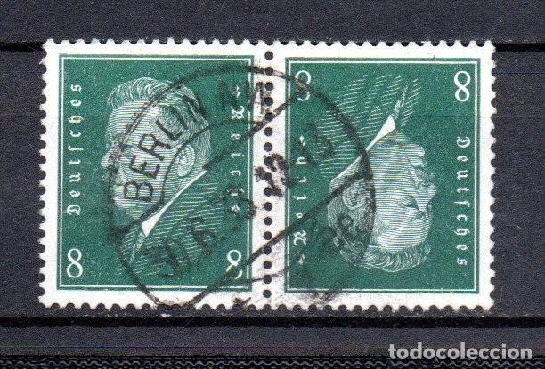 Sellos: ALEMANIA TERCER REICH. 1928. PRESIDENTES. COMBINACION. K12.