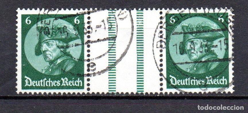 Sellos: ALEMANIA TERCER REICH. 1933. FEDERICO EL GRANDE. COMBINACION. WZ 9