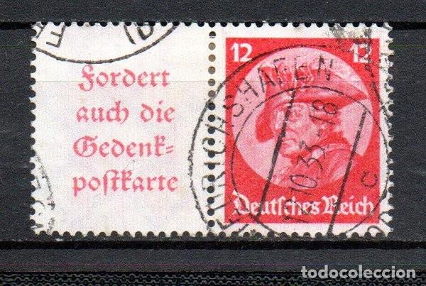Sellos: ALEMANIA TERCER REICH. 1933. FEDERICO EL GRANDE. COMBINACION. W 45