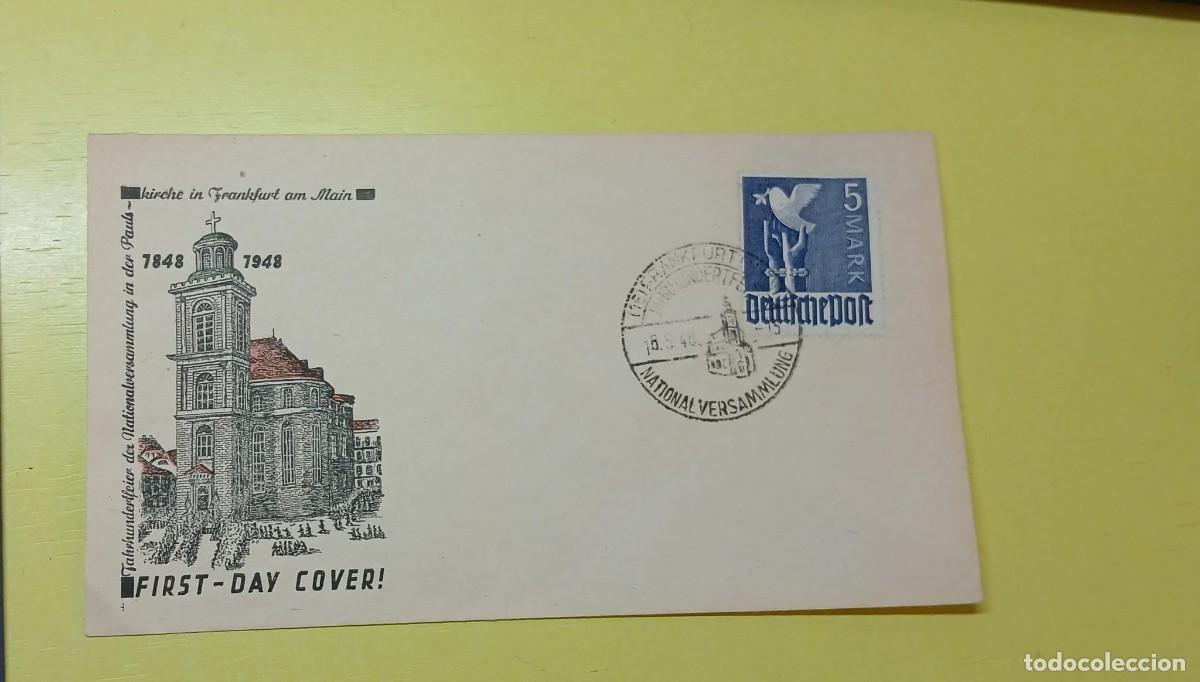 Sellos: FDC Alemania 5 marcos m962