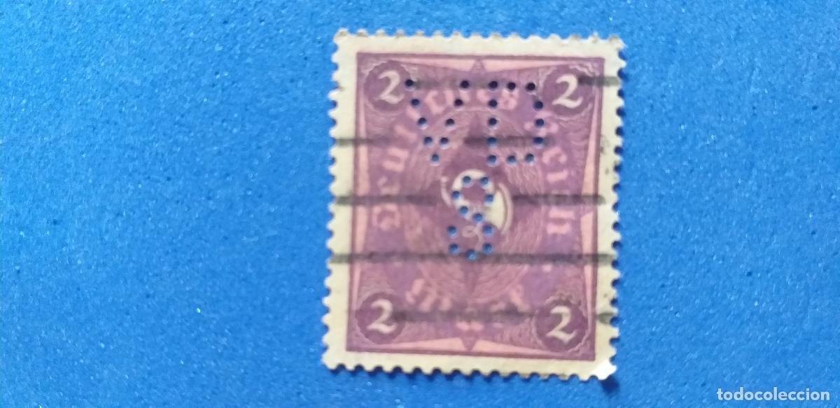 Sellos: Sello perfins. Perforado LETRAS. Alemania. Deutfches Reich