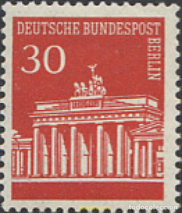 Sellos: 793306 MNH ALEMANIA. Berl&iacute;n 1966 PUERTA DE BRANDEBURGO EN BERLIN