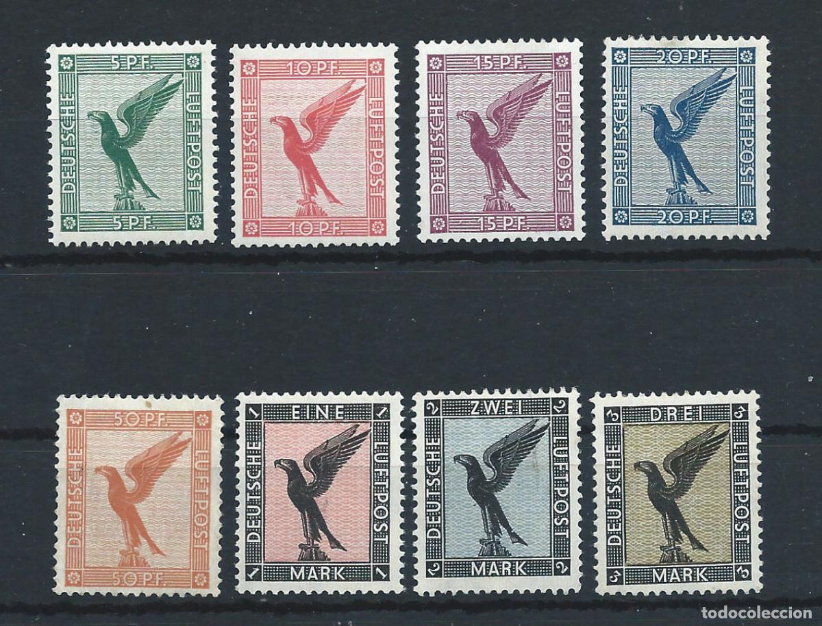 Sellos: Allemagne Empire PA N&deg;27/34**/* (MNH/MH) 1926/27 - Aigle allemand