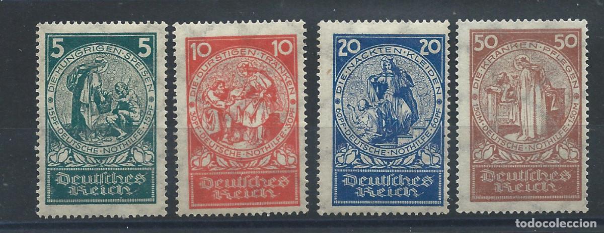 Sellos: Allemagne Empire N&deg;344/47**/* (MNH/MH) 1924 - Sainte Elisabeth