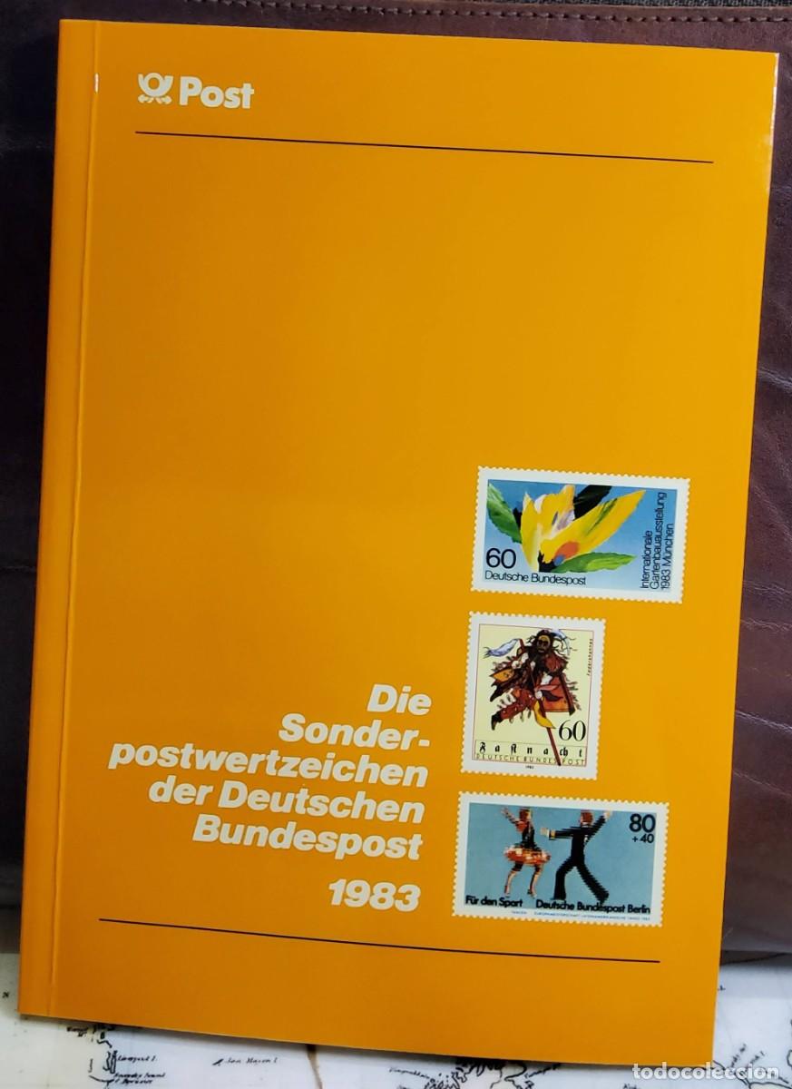 Sellos: LIBRO OFICIAL COMPLETO DE ALEMANIA Y BERLIN DE 1983.NUEVOS SIN FIJASELLOS.INCLUYE PRUEBA.
