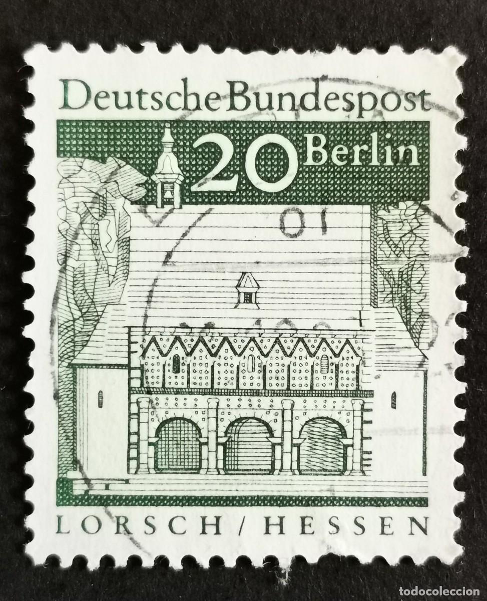 Sellos: Sello Alemania Berl&iacute;n 1967, Gate Hall, Lorsch, 20 Pf Michel: DE-BE 273
