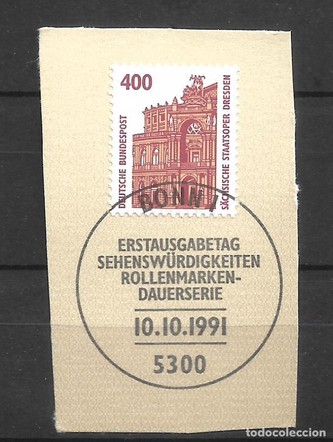 Sellos: alemania 1991 michel 1562 usado - 11/12