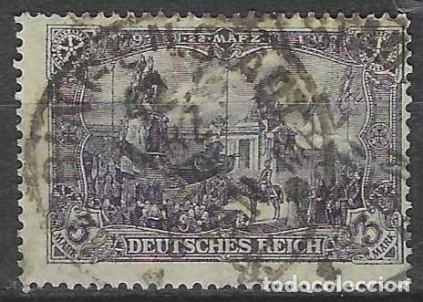 Sellos: ALEMANIA 1905-11 - MONUMENTO A GUILLERMO I - USADO