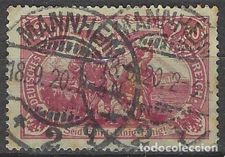 Sellos: ALEMANIA 1920 - LEYENDA DEUTSCHES REICH, UNI&Oacute;N DEL NORTE Y DEL SUR - USADO