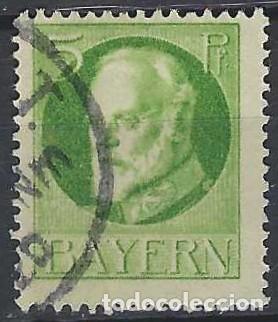 Sellos: BAVIERA 1914-20 - REY LUDWIG III - USADO