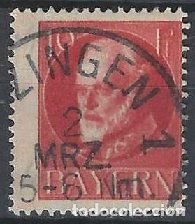 Sellos: BAVIERA 1914-20 - REY LUDWIG III - USADO