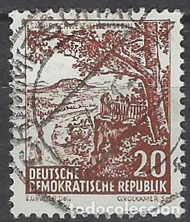 Sellos: ALEMANIA RDA/DDR 1961 - TURISMO - USADO