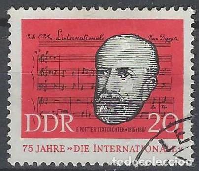 Sellos: ALEMANIA RDA/DDR 1963 - PERSONAJES - USADO