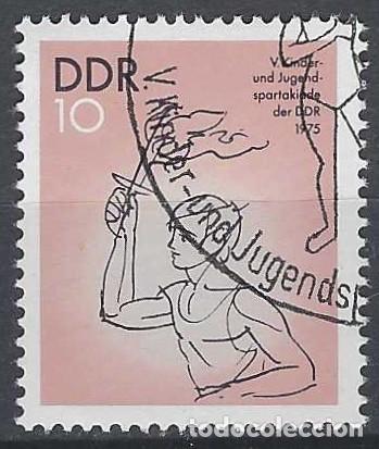 Sellos: ALEMANIA RDA/DDR 1975 - JUEGOS DE LA JUVENTUD - USADO