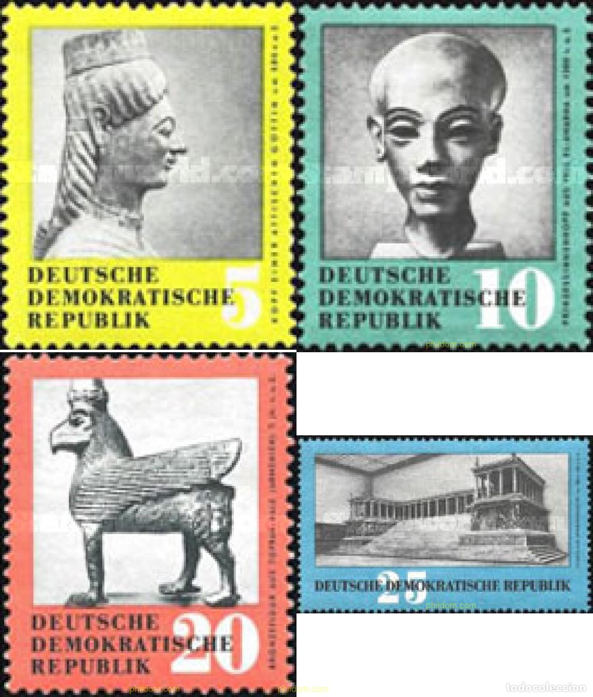 Sellos: 150555 MNH ALEMANIA DEMOCRATICA 1959 TESOROS ARTISTICOS DE RUSIA