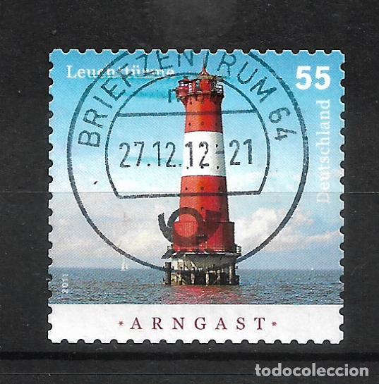 Sellos: alemania 2011 michel 2878 usado faros - 11/15