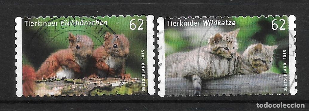 Sellos: alemania 2015 michel 3129/3130 usado - 11/16