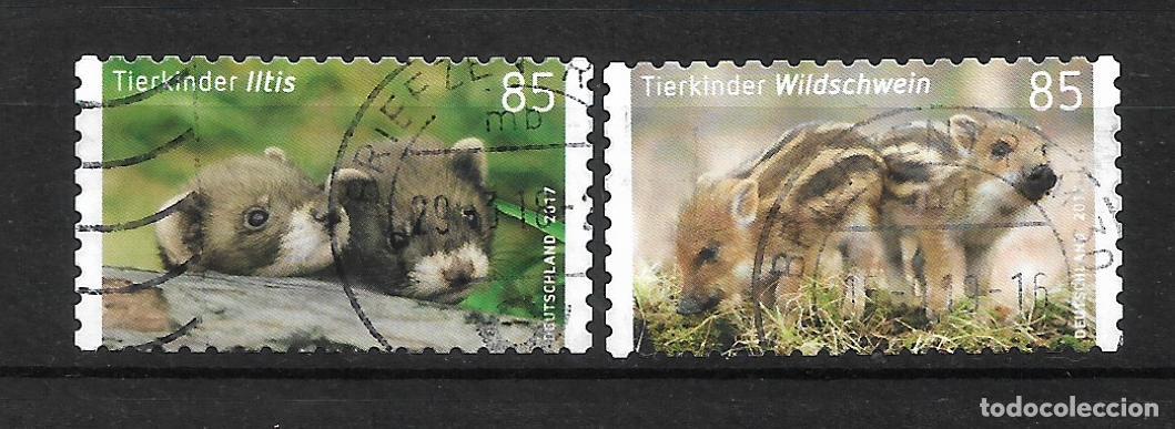 Sellos: alemania 2017 michel 3293/3294 usado fauna - 11/16